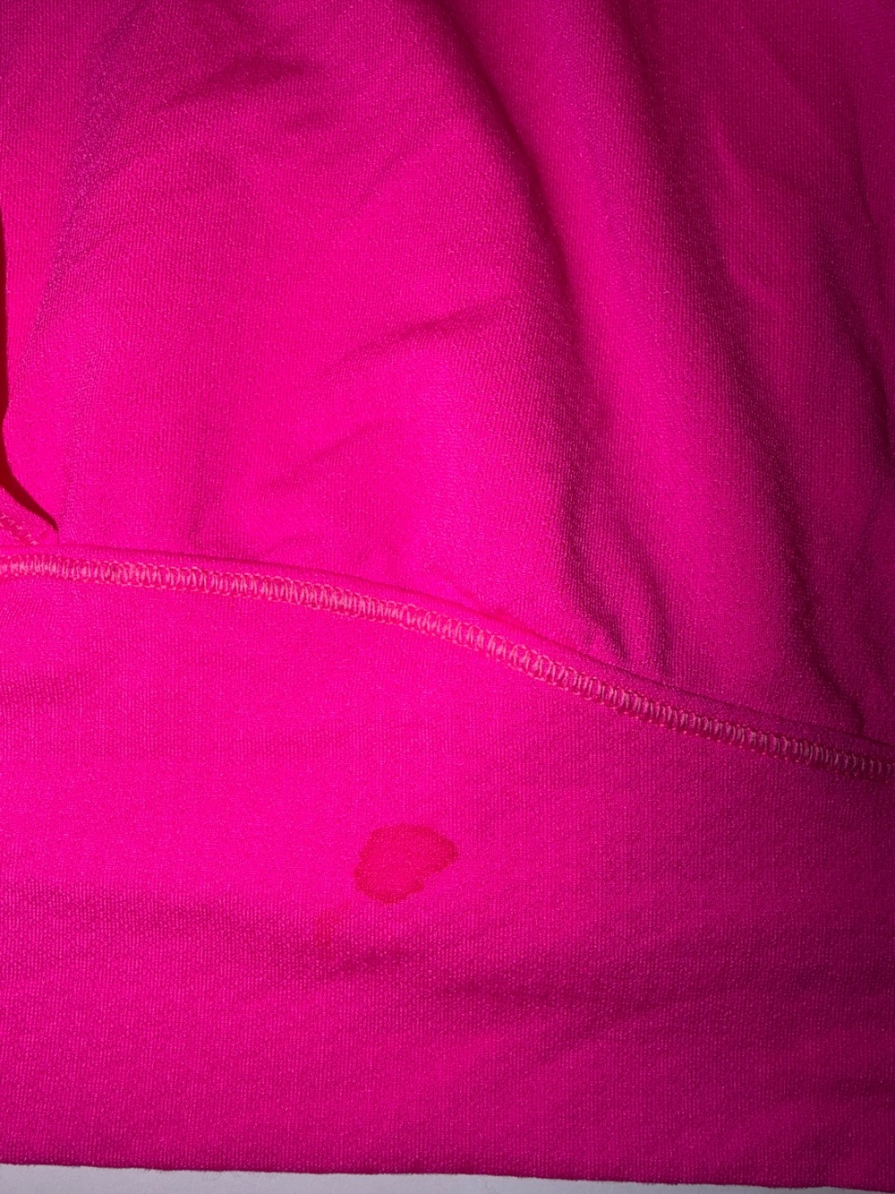 Lululemon Bright Pink Athletic Tank with Grey Strappy Back - Picture 7 of 7